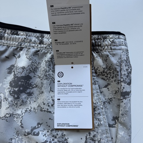 THE NORTH FACE Big Wander 7" Short 2.0 High Rise Mens 2X/Long Grey Unlined Dry - Picture 14 of 16